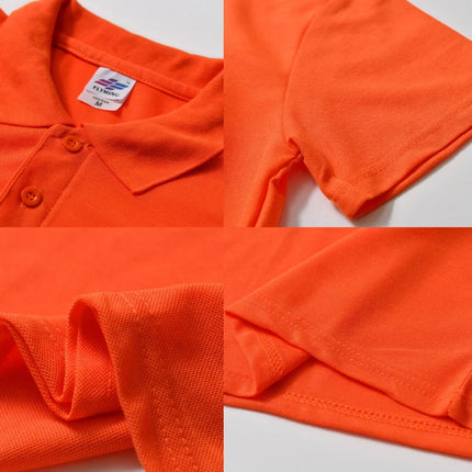 Men's Summer Solid Color Lapel Short-sleeved Casual Daily Outdoor Polo Shirt Fashion Button Top 13 colors