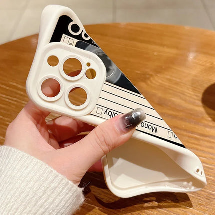 Retro Magnetic Radio Tape Cassette Phone Case For iPhone 16 15 14 13 12 11 Pro Max XS Max XR X 7 8 Plus SE2022 Shockproof Fundas