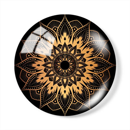 Black style patterns Flowers &Beauty Golden 10pcs 12mm/18mm/20mm/25mm Round Photo glass cabochon demo flat back Making findings