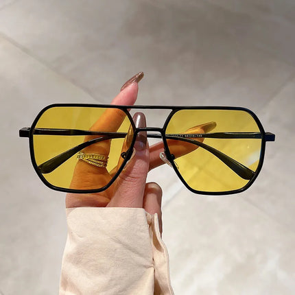 Photochromic Polarized Sunglasses UV400 Pilot Style Color-changing Lens Men Anti-glare Driving Eyeglasses Shades for Men