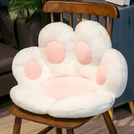 70*60cm Kawaii Cat Paw Plush Toys Cute Soft Stuffed Floor Cushion Chair Sofa Butt Pad for Home Room Decoration Office Nap Dolls