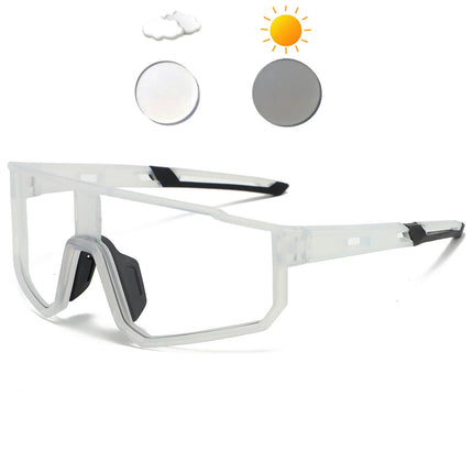 Brand New Fashion Photochromic Cycling Sunglasses Men Women Driving Square Hiking Sun Glasses Male Female Outdoor Sport Eyewear