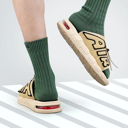 Men's Sport Slippers Summer Sandals Thick Sole Beach Flip-flops Flats Outdoor Breathable Sneaker Size 40-49 Big Fat