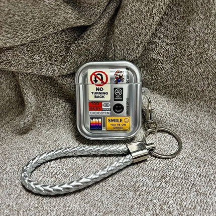 Mario AirPodsPro2 Case Protective Cover For AirPods4 Bluetooth Earphone Shell Compatible With Apple Gen 3  4 Headset Accessories