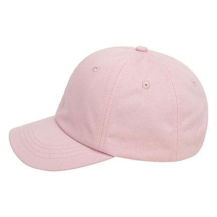Baby Girl Baseball Caps Pink Black White Gray Children Low Profile Sun Hat Kids Boy Running Headwear Clothing Accessories