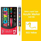 12 Yellow Markers / CHINA