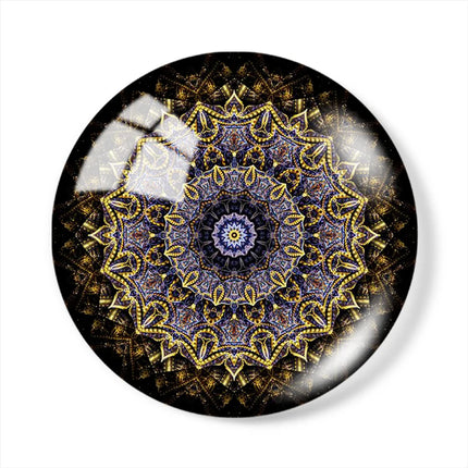 Black style patterns Flowers &Beauty Golden 10pcs 12mm/18mm/20mm/25mm Round Photo glass cabochon demo flat back Making findings