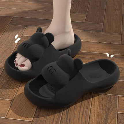 2025 Fashion Women Slippers Summer Flat Sandals Lightweight EVA Home Bathroom Slippers Massage Couples Indoor Slides Shower Shoe