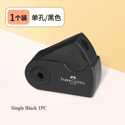 1Pc Faber Castell Double Hole Pencil Sharpener with Eraser Ladybug / Fish / Eagle Cute Stationery Back To School