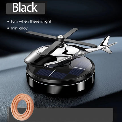Helicopter Styling Solar Car air freshenerDecorative Aromatherapy Car interior accessories Propeller rotary perfume diffuser