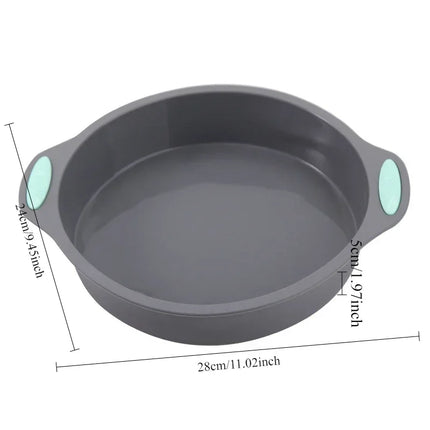 3D Pastry Silicone Cake Mold Baking Set Tools For Cake Pan Kitchen Fluted Tube Savarin Chiffon Pan Bakeware Airfryer Accessories