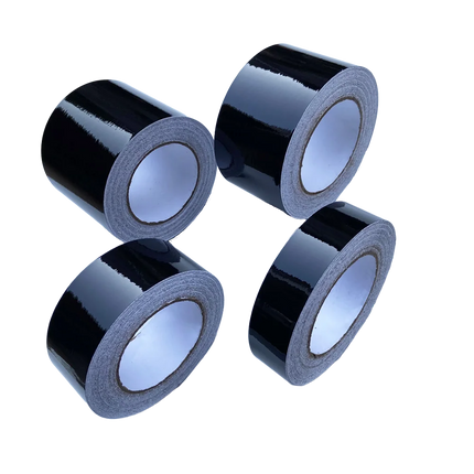 Glossy Black Vinyl Wrap Strip Tape Car Wrap Foil For Window Trim Door Protection Film 3/5/7/10 CM