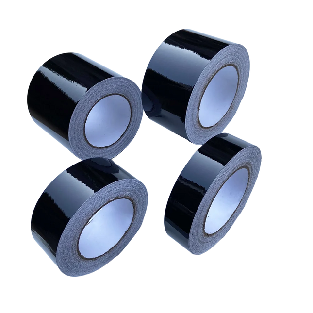 Glossy Black Vinyl Wrap Strip Tape Car Wrap Foil For Window Trim Door Protection Film 3/5/7/10 CM