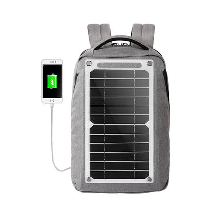 5-35W Solar Panel With USB Waterproof Outdoor Hiking And Camping Portable Battery Mobile Phone Charging Bank Charging Panel 6.8V