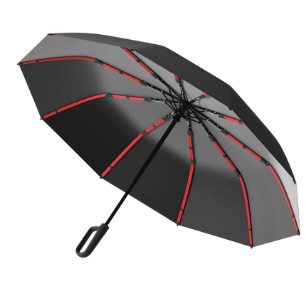 1 Handle Fully Automatic Folding Umbrella with Buckle, Easy to Carry Larger, Thicker and Sturdy. Suitable for Men and Women, Portable and Windproof, Double-Layer Windproof, Various Umbrella Bones, Snap or Rotating Handles, Va