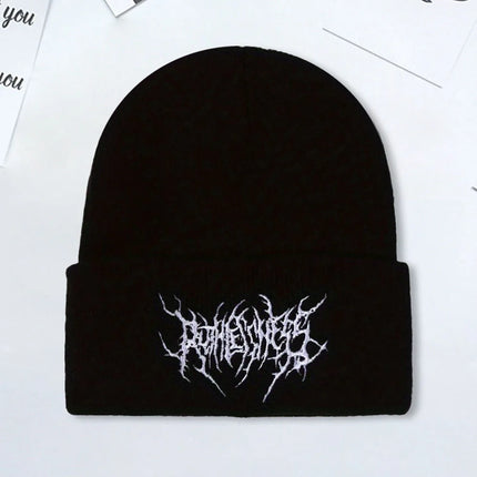 Adventure Time Adult Embroidery Knitted Hats Cartoon Anime Headgear Autumn Cap Winter Hat Student Bonnet Christmas Birthday Gift