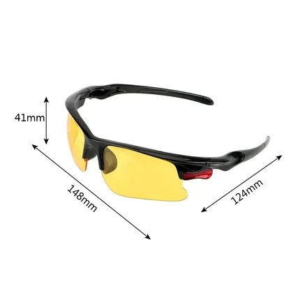 New Day and Night Car Vision Driver Glasses Anti Glare Night Vision Driver Goggles Night Driving Enhanced Light Glasses Eyewear