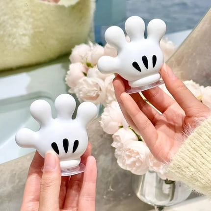 Toothbrush holder Mickey Palm cute bathroom towel suction cup multi-function hook traceless hook data cable winder