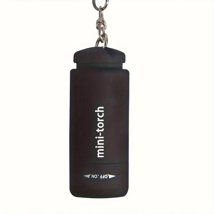 LED Micro Pocket Flashlight Portable USB Rechargeable Keychain Flashlight Waterproof Home Outdoor Hiking Camping Flashlight