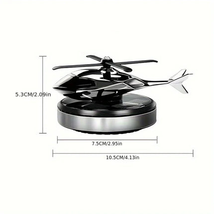 Helicopter Styling Solar Car air freshenerDecorative Aromatherapy Car interior accessories Propeller rotary perfume diffuser