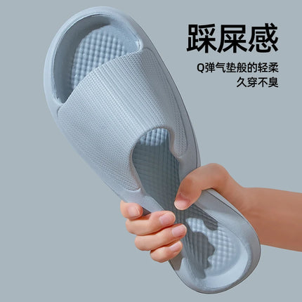 Women Summer Slippers Men Home Shoes Household Indoor Bathroom Bathing Couple EVA Slippers Sandals Slippers Anti-slip Anti-odor