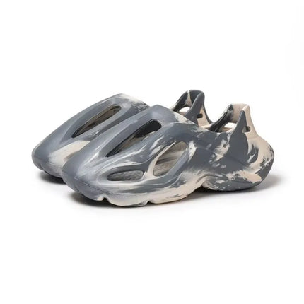 summer Home Slippers Non-Slip shoes man Beach Cloud Sandals House Flip Flops Leaf Platform Thick Bottom Soft Female Ladies 2025