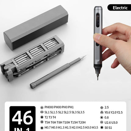 Precision Screwdriver Set 8 32 43 46 in 1 Torx Hex Phillips Magnetic Screwdriver Bit Phone Watch Laptop Mini Repair Tool Set
