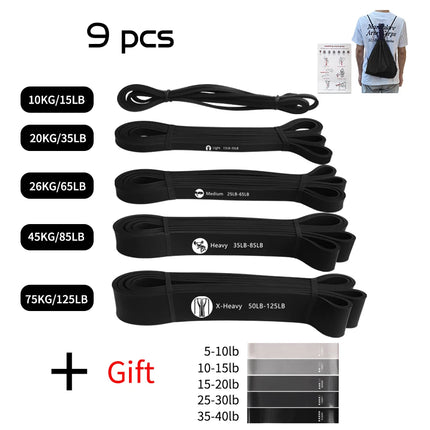 Heavy Duty Latex Resistance Band Exercise Elastic Band For Sport  Strength Pull Up Assist Band Workout Pilates Fitness Equipment