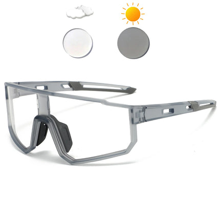 Brand New Fashion Photochromic Cycling Sunglasses Men Women Driving Square Hiking Sun Glasses Male Female Outdoor Sport Eyewear