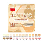 24 Skin Tone Colors / CHINA