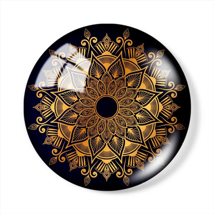 Black style patterns Flowers &Beauty Golden 10pcs 12mm/18mm/20mm/25mm Round Photo glass cabochon demo flat back Making findings