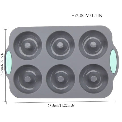 3D Pastry Silicone Cake Mold Baking Set Tools For Cake Pan Kitchen Fluted Tube Savarin Chiffon Pan Bakeware Airfryer Accessories