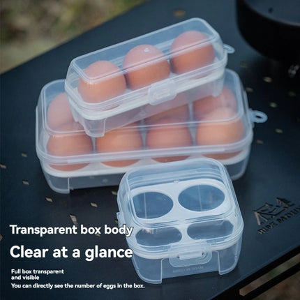 Outdoor Shockproof Egg Box Storage Box, Portable Camping Shatterproof Egg Tray, Home Plastic Protection Box, Travel Shatterproof
