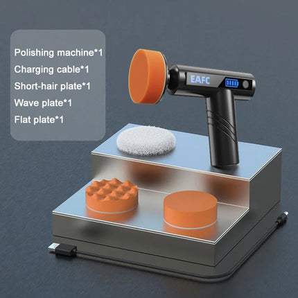 Car Waxing Polishing Sanding Machine Wireless Car Paint Scratch Repair Windscreen Glass Oil Film Remove Machine leather care