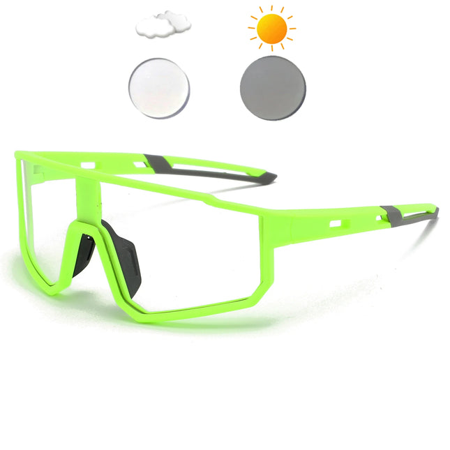 Brand New Fashion Photochromic Cycling Sunglasses Men Women Driving Square Hiking Sun Glasses Male Female Outdoor Sport Eyewear