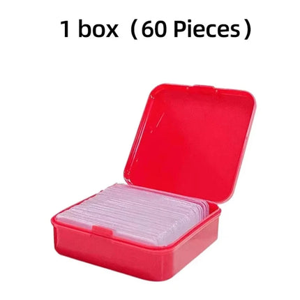 60Pcs/set Multifunctional Double Sided Adhesive Tape Waterproof Removable Reusable Mounting Tape for Walls Wood Tile Plastic