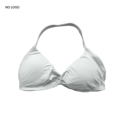 ARFTE Sports Bra Strappy Backless Yoga Gym Bra Removable Cups Women Workout Clothing Gym Top Halter Sport Bras