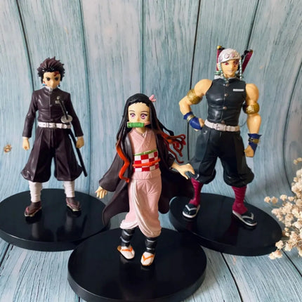 Official Demon Slayer Anime Figure High-Quality Character Model Collectible Statue PVC Gift for Fans