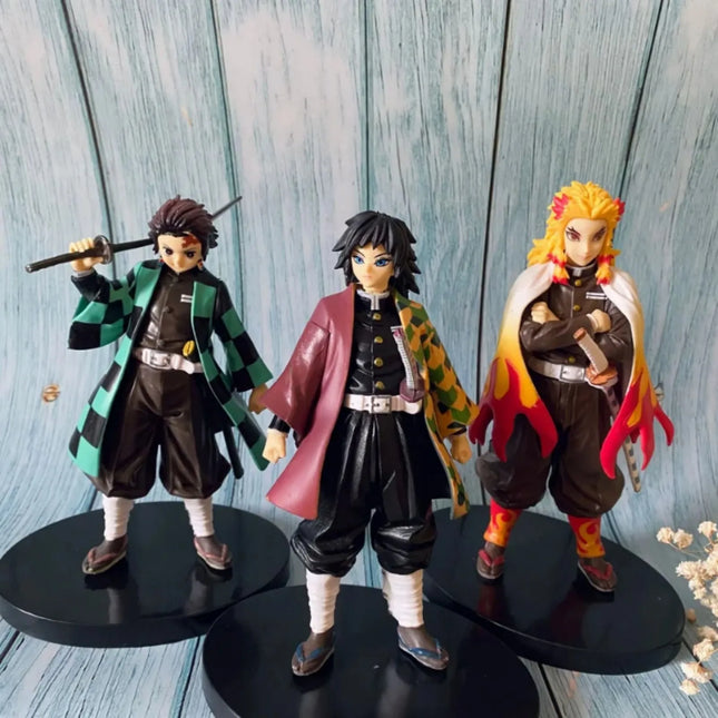Official Demon Slayer Anime Figure High-Quality Character Model Collectible Statue PVC Gift for Fans