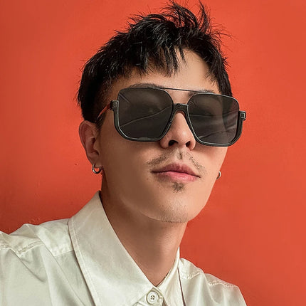 1PCS Fashion Oversized Sunglasses Women UV400 Sun Glasses Men 2025 Brand Designer Eyewear