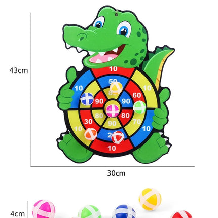 Educational Dart Board Baby Dart Indoor Sports Child Montessori Games for Children 3 to 7 Years