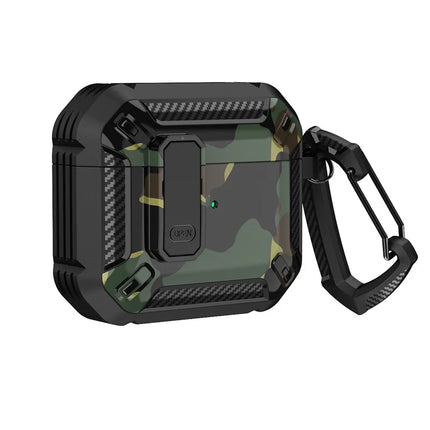 carbon fibre for Airpods Pro 2 Case With Switch headset Case Shockproof Cover For Men Case for Airpods Pro 1 2 Airpod 3 Case